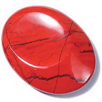 Red Jasper Thumb Stone