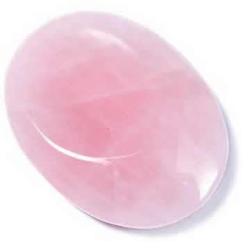 Rose Quartz Thumb Stone