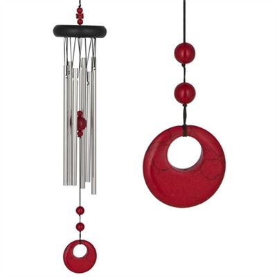 Red Coral Chakra Wind Chime Large from Woodstock