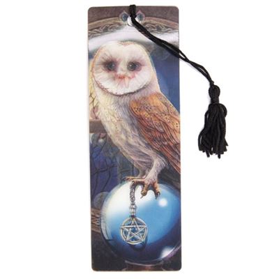 Owl Spell Keeper 3D Bookmark by Lisa Parker