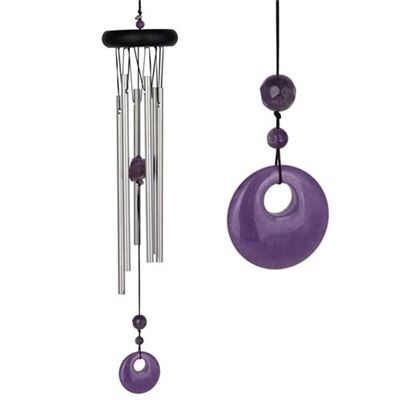 Amethyst Chakra Wind Chime Large From Woodstock